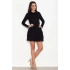 Sukienka damska K260 czarny - Katrus