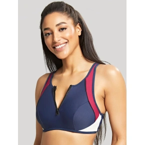 Kostium kąpielowy SW1602 niebiesko-różowy - Panache