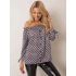 Bluzka D52211W10987B granatowy - FPrice