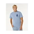 Koszulka męska RIP CURL Keep On Trucking Ss Tee niebieska