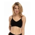 Bambusowy biustonosz bralette czarny - Julimex