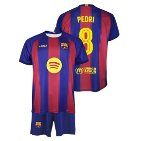 FC Barcelona Pedri jersey set junior box shorts 2025/26 BC19EP kids