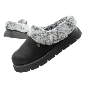 Skechers Cozy Blend buty papcie damskie sneakersy ocieplane wsuwane dámské