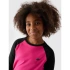 Longsleeve regular gładki dziewczęcy 4F Junior 4FJWAW24TLONF291-55S