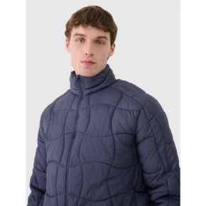 Kurtka puchowa trekkingowa z wypełnieniem Primaloft Silver męska 4F 4FWSS25TDJAM527-22S Kurtka puchowa trekkingowa z wypełnieniem Primaloft Silver męska 4F 4FWSS25TDJAM527-22S