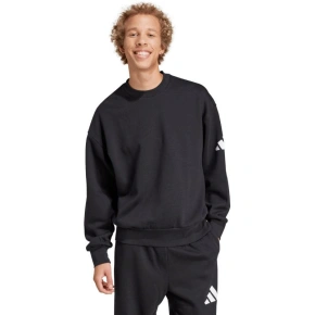 Bluza męska adidas Essentials Loose Fit 3 Bar Logo czarna JF3542 pánské