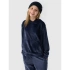 Bluza dresowa z weluru nierozpinana z kapturem dziewczęca 4F 4FJWAW24TSWSF1216-31S