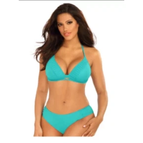 Damski dwuczęściowy strój kąpielowy Casablanca1 S555CA1-28 Zielony - Self