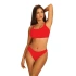Damski dwuczęściowy strój kąpielowy S 1011 BM3 Bayamon 3 Red - Self