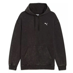 Bluza Puma ESS Elevated Relaxed Wash Hoodie M 688049 01 pánské