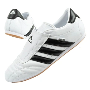 Adidas buty damskie sportowe Taekwondo białe wsuwane skórzane dámské