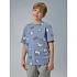 T-shirt chłopięcy z nadrukiem 4F 4FJRSS26TTSHM3466-32A T-shirty dziecięce