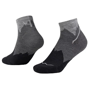 BUFF Merino Lightweight Quarter Socks 137792999 Czarne 36-38