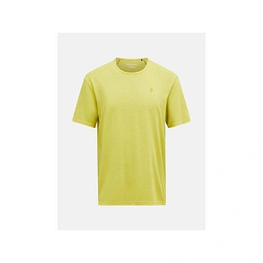 Koszulka męska PEAK PERFORMANCE M Wool-Blend Shortsleeve kolor żółty pánské Koszulka męska PEAK PERFORMANCE M Wool-Blend Shortsleeve kolor żółty pánské