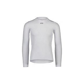 Koszulka rowerowa POC ESSENTIAL LAYER LS - biały Koszulka rowerowa POC ESSENTIAL LAYER LS - biały