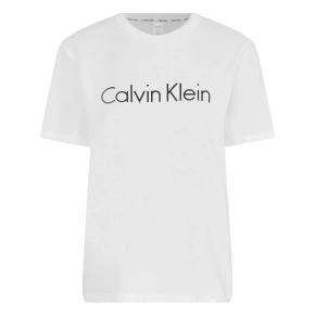 Damska koszulka z krótkim rękawem QS6689E-100 - Calvin Klein
