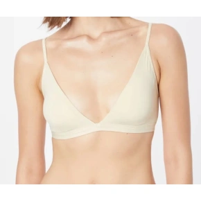 Biustonosz QF6758E ACK - kremowy - Calvin Klein