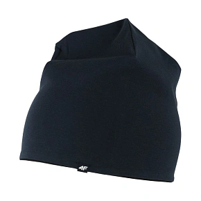 Czapka dla dzieci 4F U0740 granatowa / czarna 4FJWSS26ACAPU0740 31S