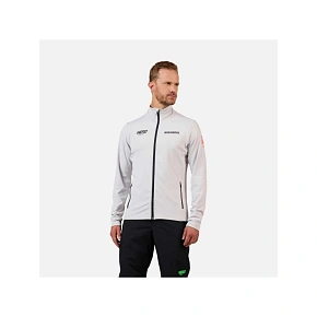 Bluza męska męska ROSSIGNOL Hero Mid Layer Stretch Jkt szara pánské
