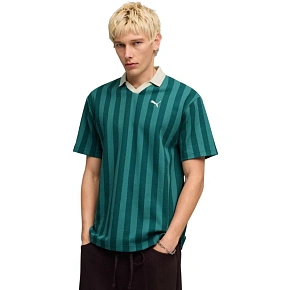Koszulka męska Puma Class Relaxed Pinnacle Polo zielona 692069 41 pánské