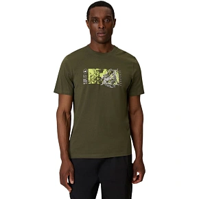 Koszulka męska 4F M2823 khaki 4FWSS26TTSHM2823 43S pánské
