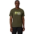 Koszulka męska 4F M2823 khaki 4FWSS26TTSHM2823 43S pánské