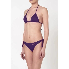 Damski dwuczęściowy kostium kąpielowy 262616 0P300 00092 fioletowy - Emporio Armani
