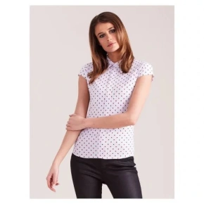 Bluzka w kropki 9058 - FPrice