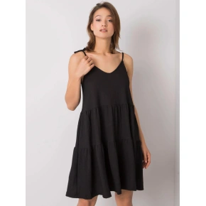 Sukienka damska z falbanką 2570 - RUE PARIS