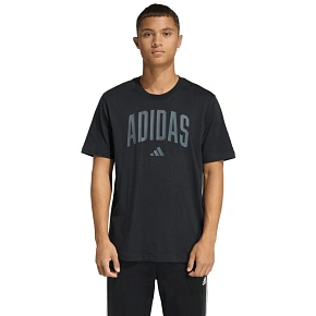Koszulka męska adidas Collegiate Lineage czarna KH4592 pánské Koszulka męska adidas Collegiate Lineage czarna KH4592 pánské
