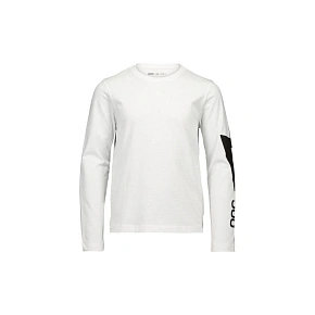 Koszulka POC L/S Tee Jr biały