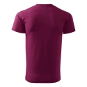 T-shirt męski Basic M MLI-12943 fuksja - Malfini