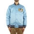 Mitchell &amp; Ness kurtka NCAA Heavyweight Satin Jacket University Of North Carolina OJBF3413-UNCYYPPPLTBL pánské
