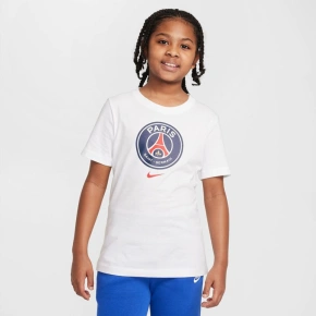 Koszulka Nike PSG Crest Tee Junior Jr IF0511-100 Koszulka Nike PSG Crest Tee Junior Jr IF0511-100