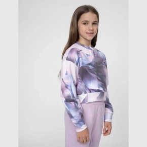 Bluza dziewczęca Jr 4FJSS23TSWSF276 94A - 4F Bluza dziewczęca Jr 4FJSS23TSWSF276 94A - 4F