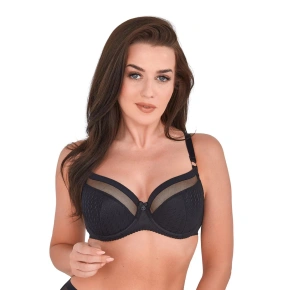 Biustonosz damski EMMA BS0 1204 Czarny - Gaia