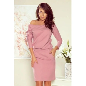Sukienka damska 189-10 różowa - Numoco