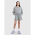 Bluza dresowa nierozpinana bez kaptura dziewczęca 4F 4FJWSS25TSWSF1504-25S