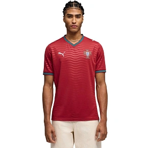 Koszulka męska Puma FPF Portugal Home Jersey Replica Club czerwona 783278 01 pánské