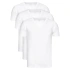 T-shirt męski 000NB4012E 100 3pk biały - Calvin Klein