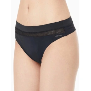 Stringi damskie QF6047E UB1 Czarny - Calvin Klein