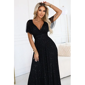 Sukienka damska 635-2 czarna - Numoco