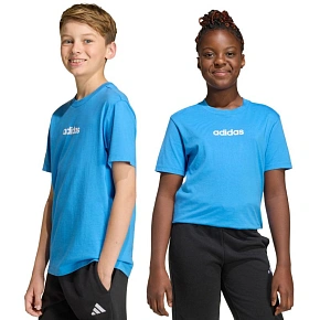 Koszulka dziecięca adidas Essentials niebieska KE0836 Koszulka dziecięca adidas Essentials niebieska KE0836