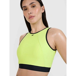 Góra od bikini sportowa damska 4F 4FWSS25UBKTF073-45S