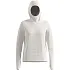 Bluza z kapturem damska Odlo ESSENTIAL THERMAL Mid layer hoody beżowa