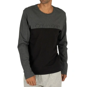 T-shirt męski NM1581E-038 szary - Calvin Klein