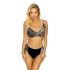 Damski dwuczęściowy kostium kąpielowy CA-28/EX czarno-złoty - Etna