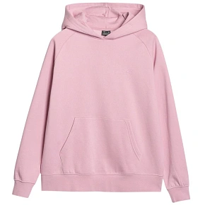 Dámská mikina W 4FWMM00TSWSF1764 56S starorůžová - 4F