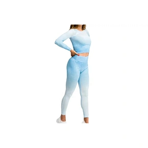 GymHero Ombre Rushguard Longsleeve LONG-BABYBLUE Niebieskie M GymHero Ombre Rushguard Longsleeve LONG-BABYBLUE Niebieskie M
