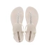 Ipanema Sandal Class sandały japonki damskie beżowe z cyrkoniami dámské